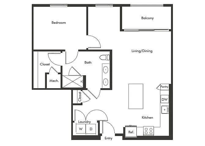 Floor plan A01