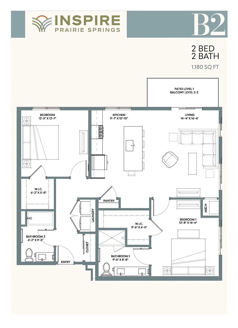 Floor plan B2