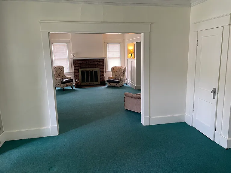 Family room or Bedroom. Looking into Living room ( owner may install door for bedroom)
