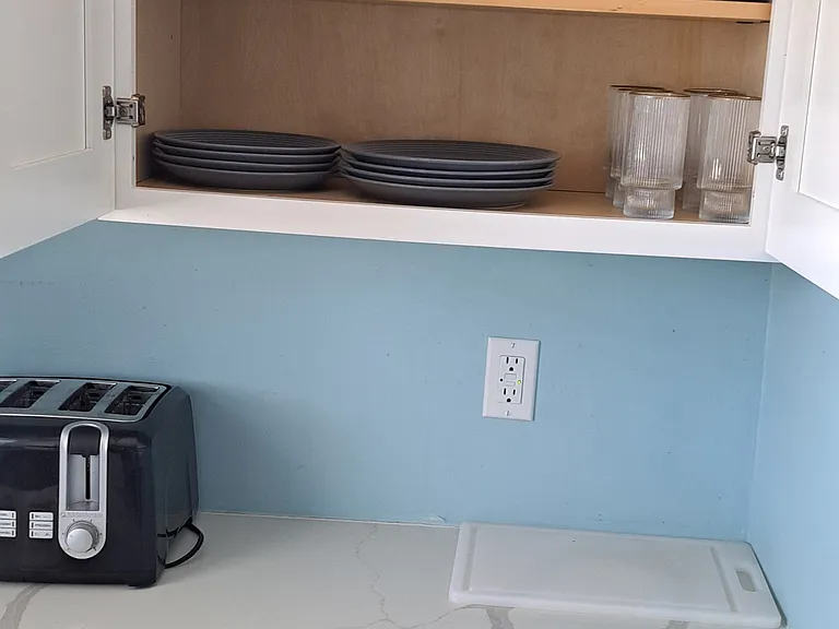 Kitchen dishes, cups, glasses and bowls