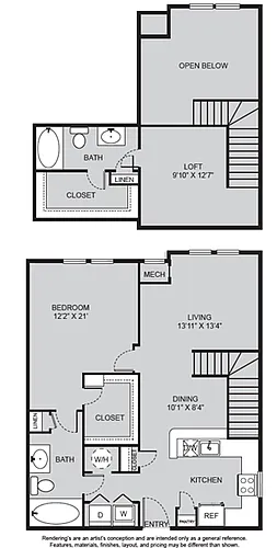 Floor plan B1T