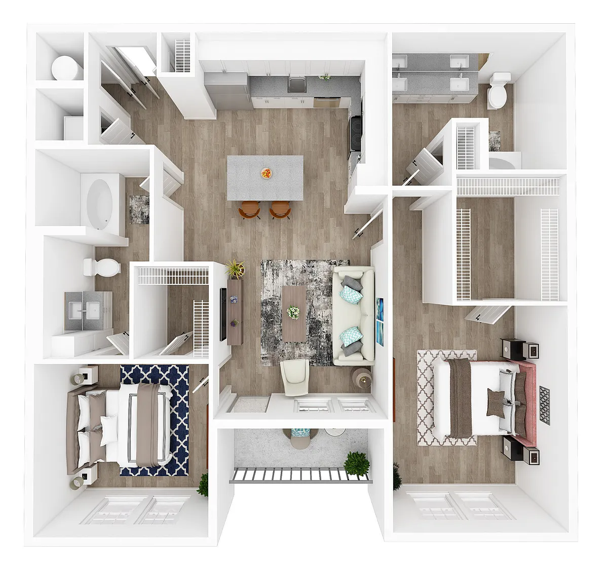 Floor plan B2