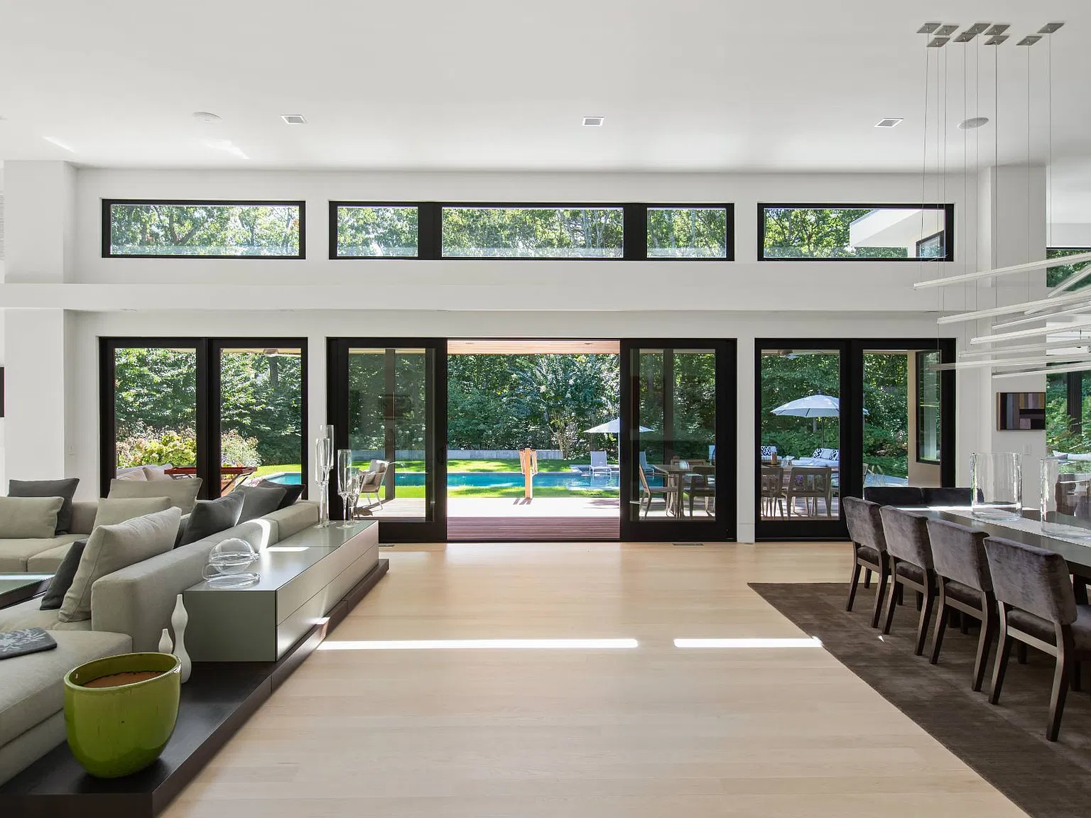 Ultimate Glass Sanctuary with Oversized L Shaped Pool — Photo 3