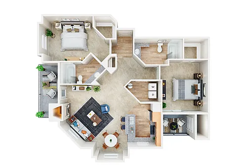 Floor plan Peridot
