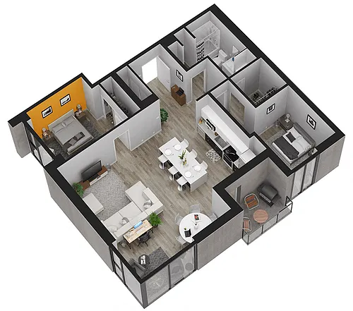 Floor plan STBK1607