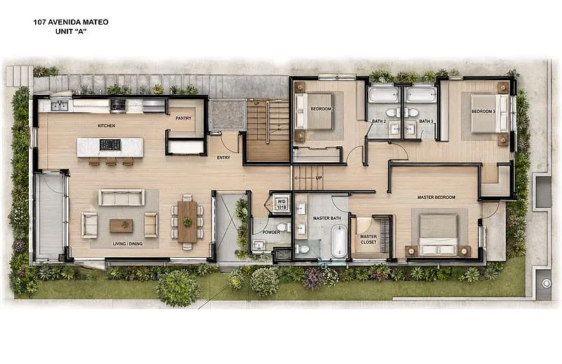 Floor plan Breeze 112 A AND B