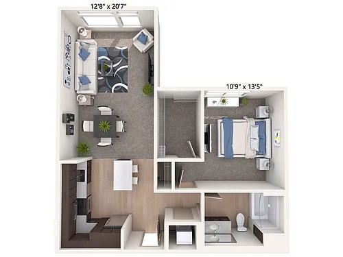 Floor plan A7-Esp-carpet