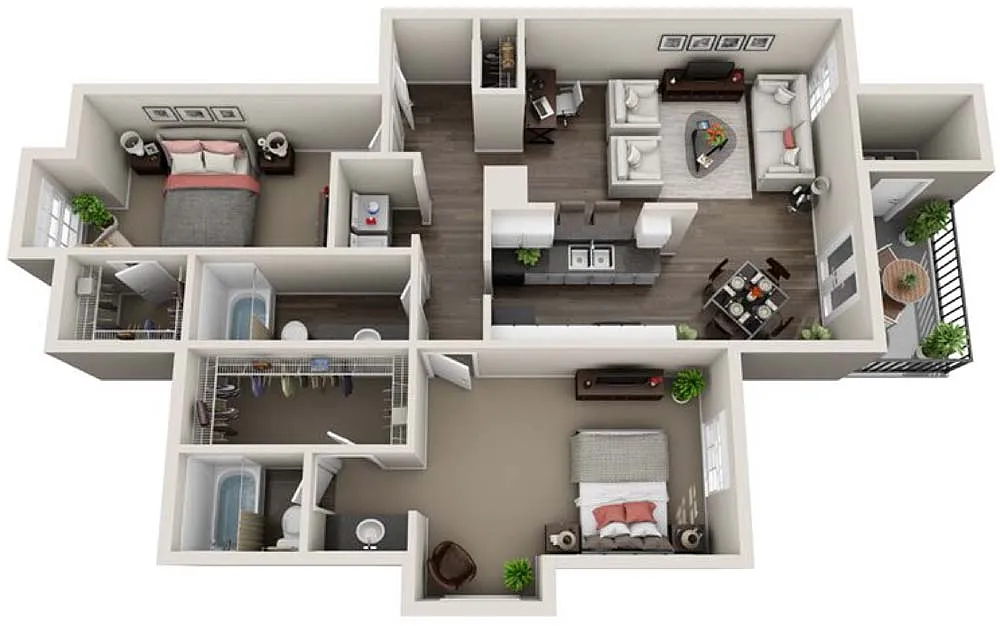 Floor plan The Elizabeth