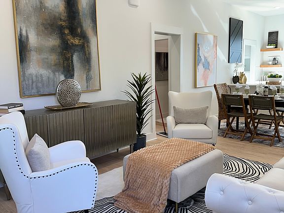 Living area. Main floor