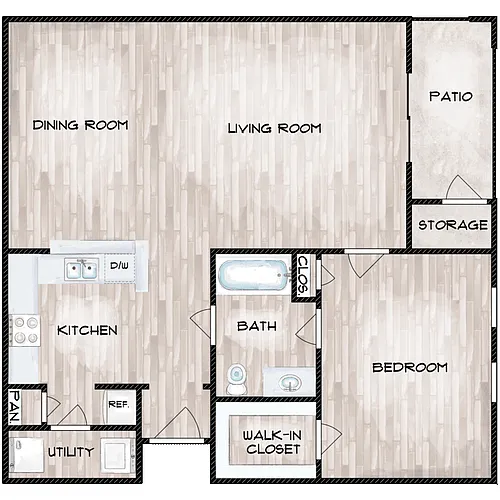 Floor plan Elm