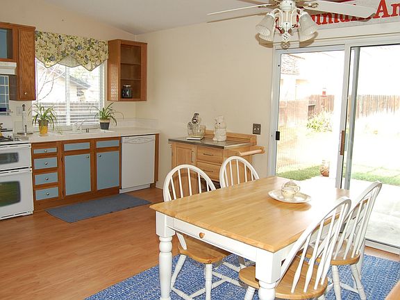 Kitchen Looking to Back Patio