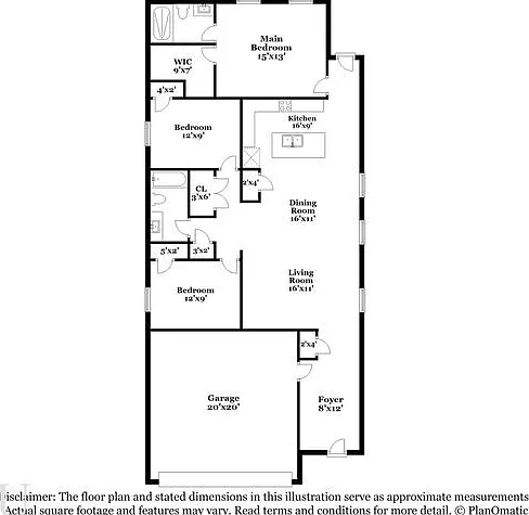 3 bed, 2.0 bath, 1401 sqft, $1,650 — Photo 2
