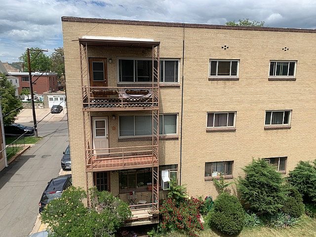 Upper/Corner Unit Balcony with Bedroom 1 and Bedroom 2.