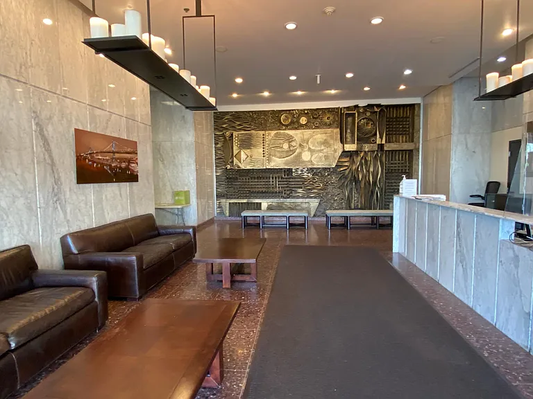 lobby and front desk