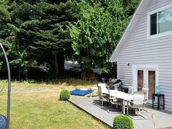 Back Porch with Separate Entrance to Master Bedroom