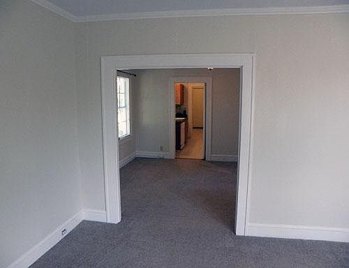 Living room, Den area, kitchen