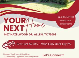 1407 Hazelwood Dr, Allen, TX 75002