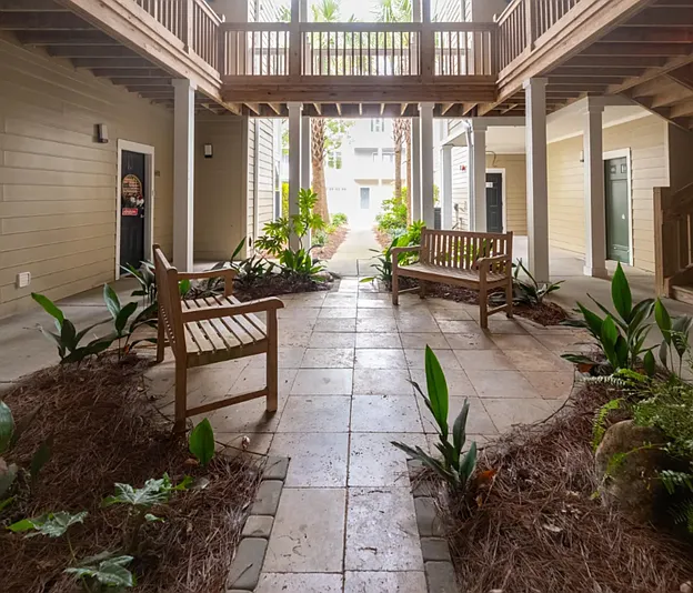 Exterior Courtyard