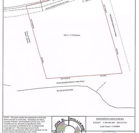 3rd image of LOT 1 BLACK DUCK POND Road