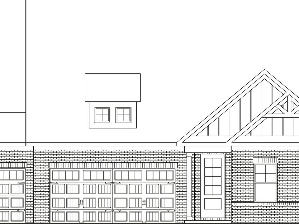 Elevation I-G with 3-Car Garage R2.1