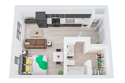 Floor plan Studio - The CJ
