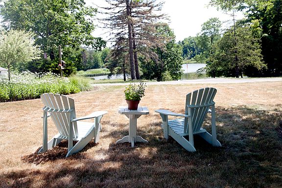 Lake View from front yard
