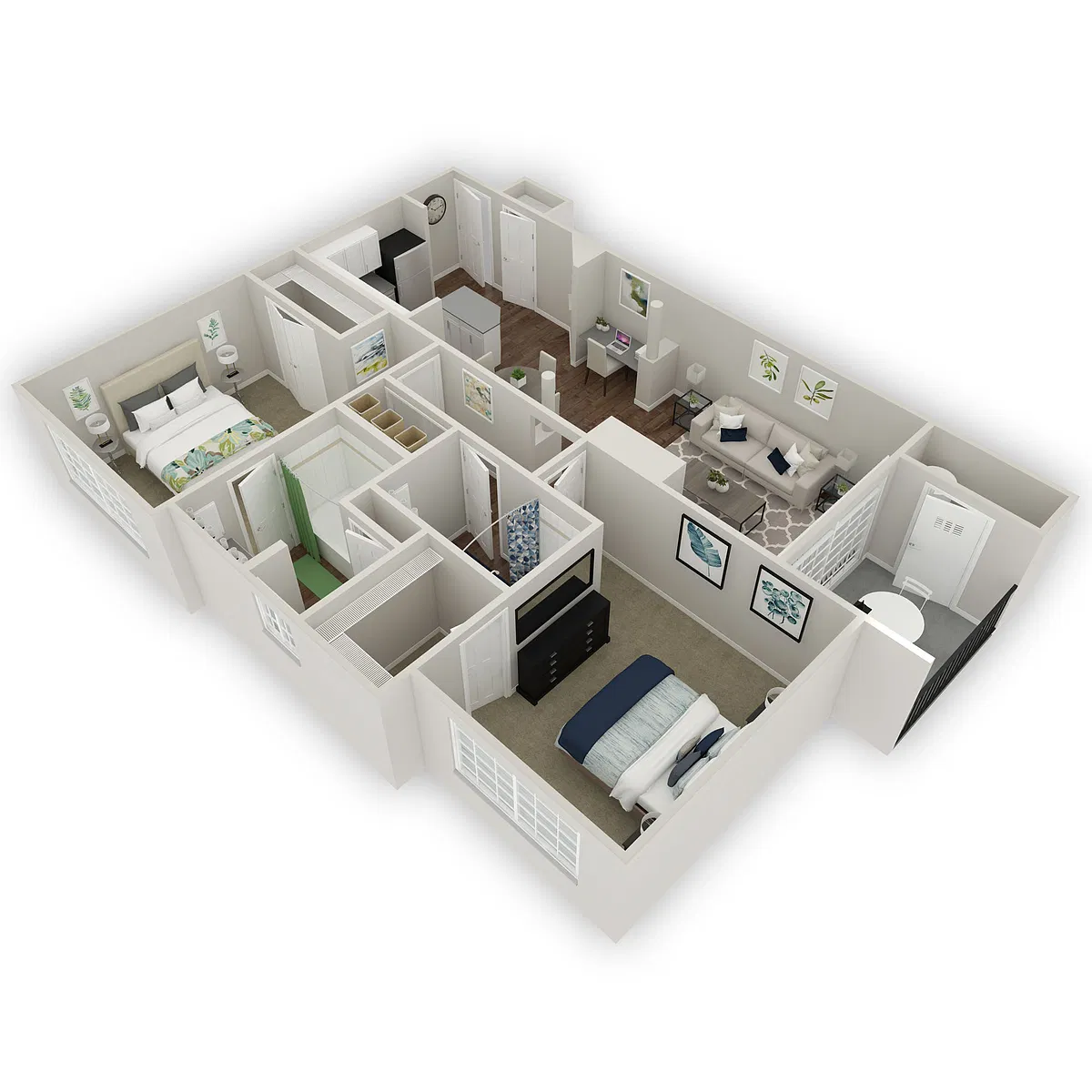 Floor plan Shenandoah