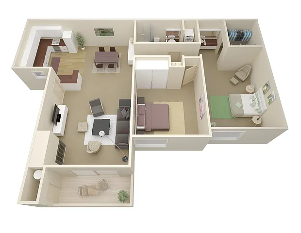 Floor plan The Cedar