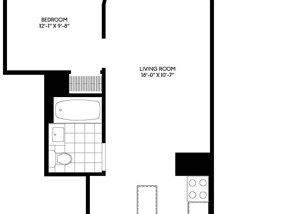 2nd image of 90 West St APT 18G