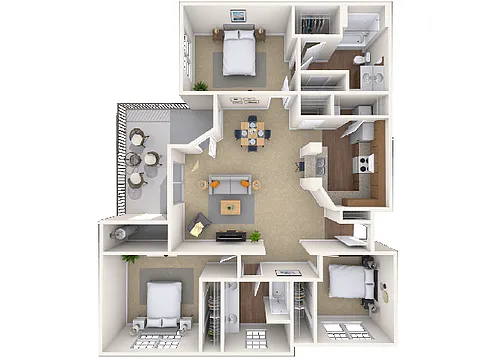 Floor plan Sandpiper