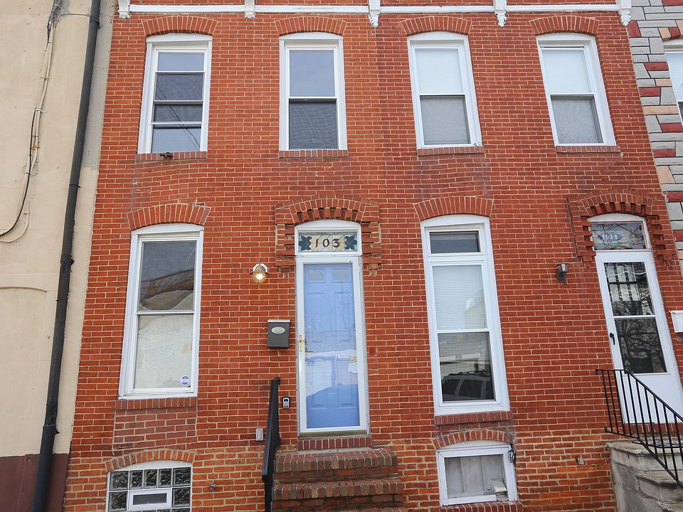 brick front with steps just like all of them