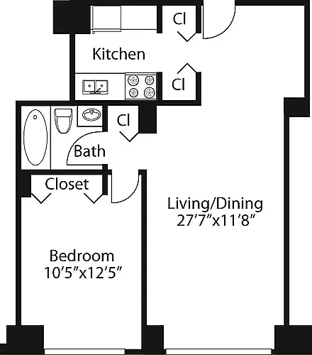 240 E 27th St #27M — Photo 40