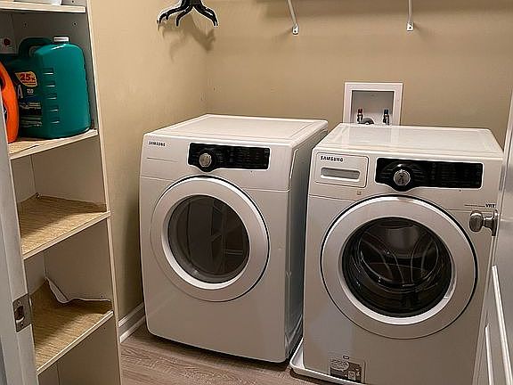 Laundry room downstairs 