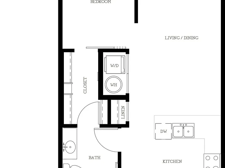 Burk floor plan Broadstone Nob Hill