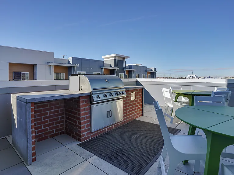 Rooftop lounge