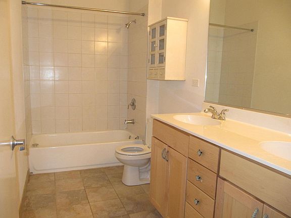 Bathroom with Double Vanity & Great Storage