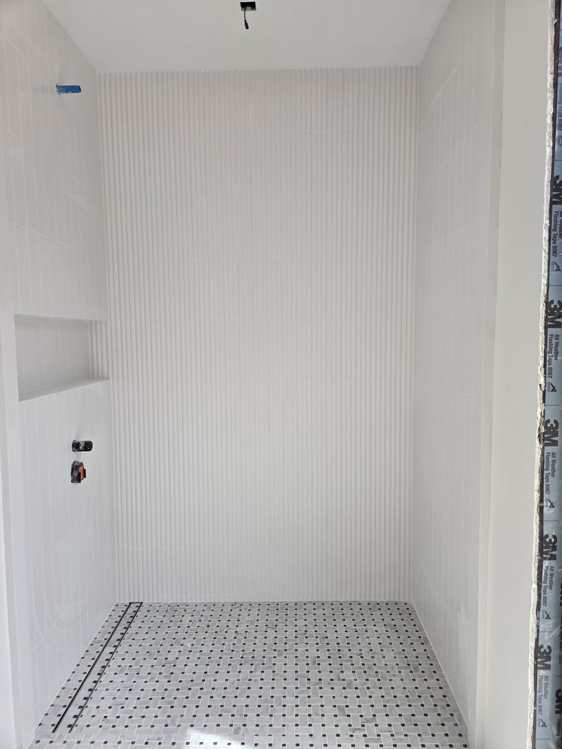 One of many... custom tile work