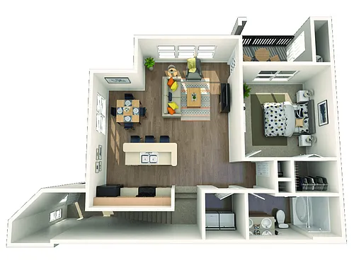 Floor plan A4 - The English
