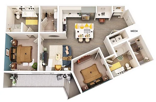 Floor plan B4