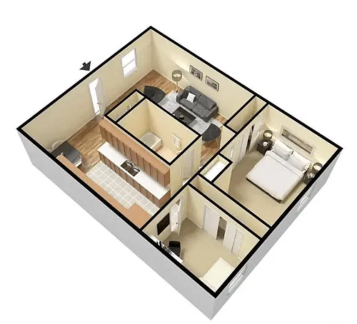 Floor plan B1