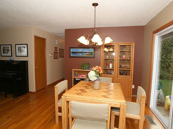 Dining room with hardwoods