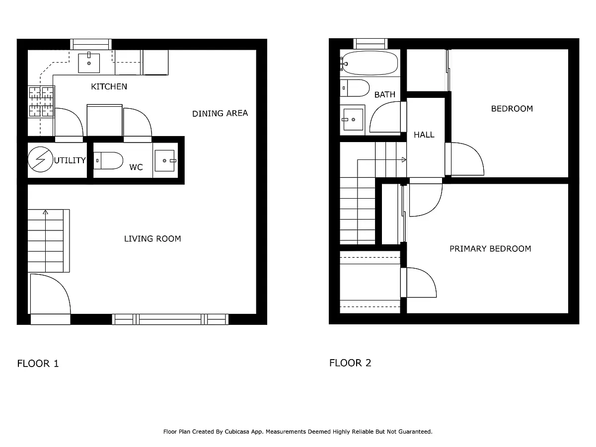Floor plan 2 Bedroom