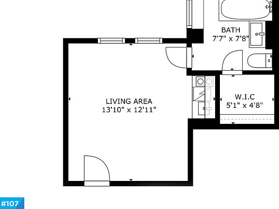 2nd image of 105 E 15th St APT 107