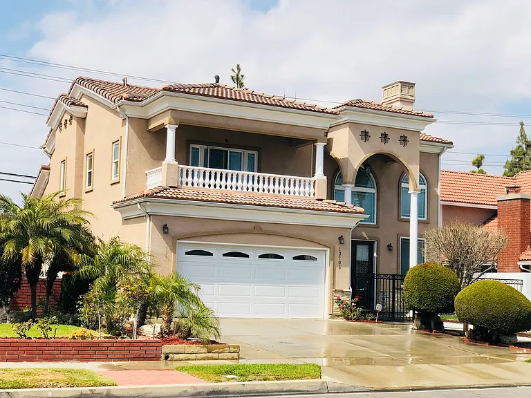 Front of the house