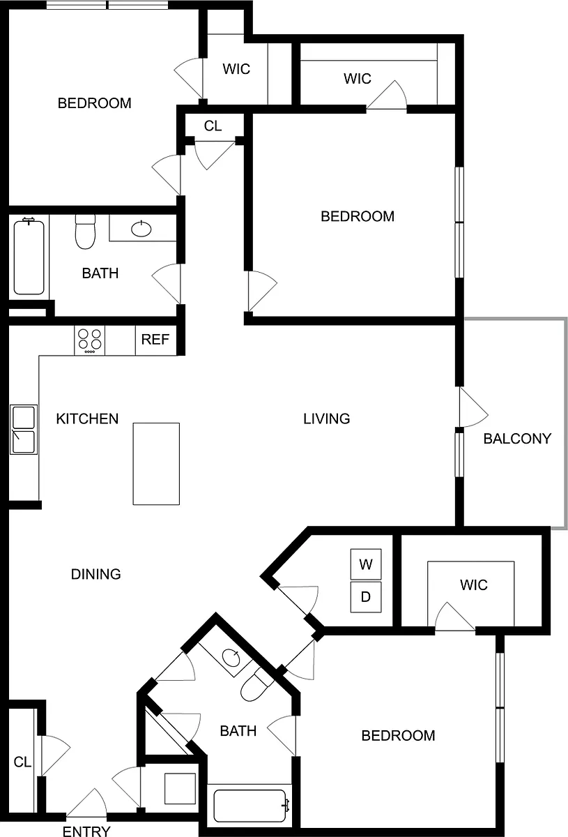 Floor plan C1