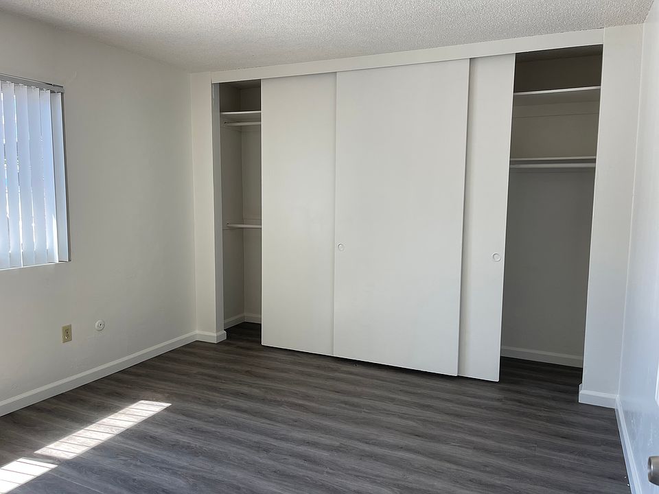 Bedroom with ample closet space
