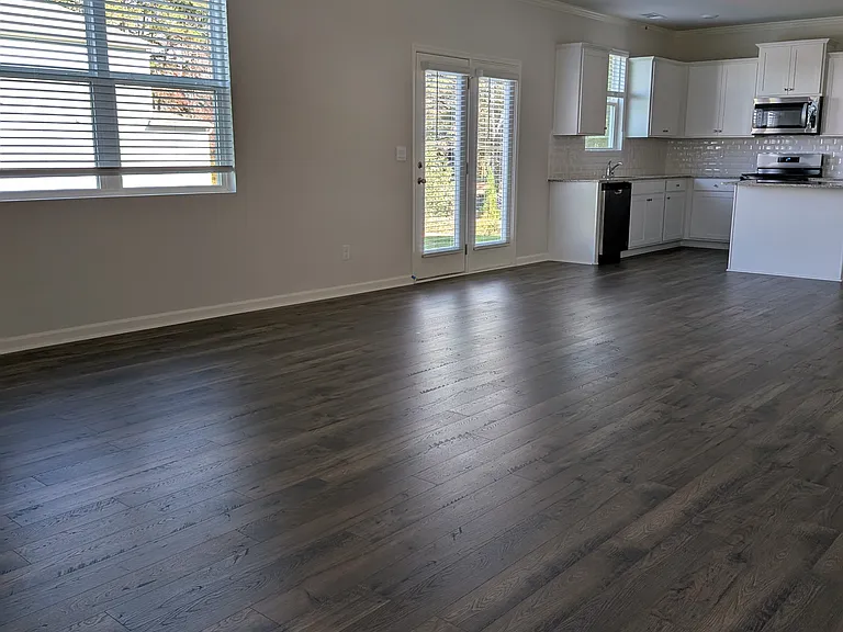 Main Floor - Family Room and Kitchen - Without Furniture