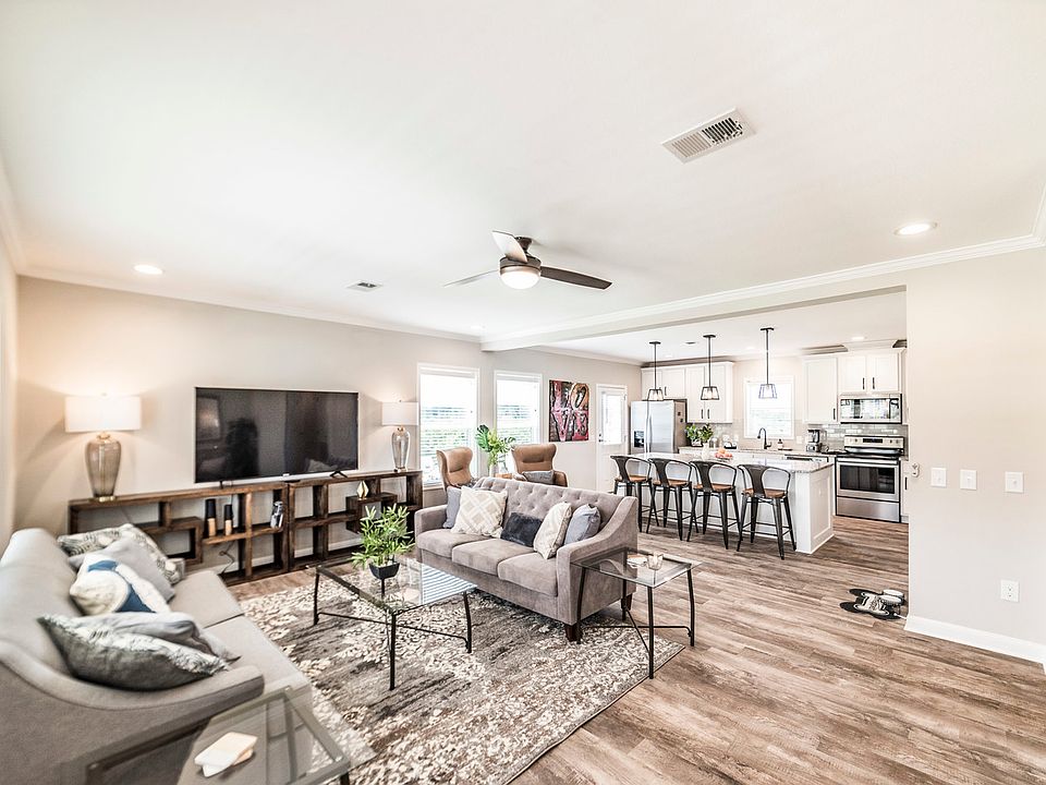 Open Floor Plan Living Room