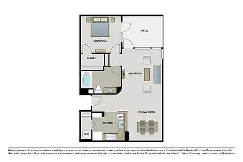 Floor plan The Bronte