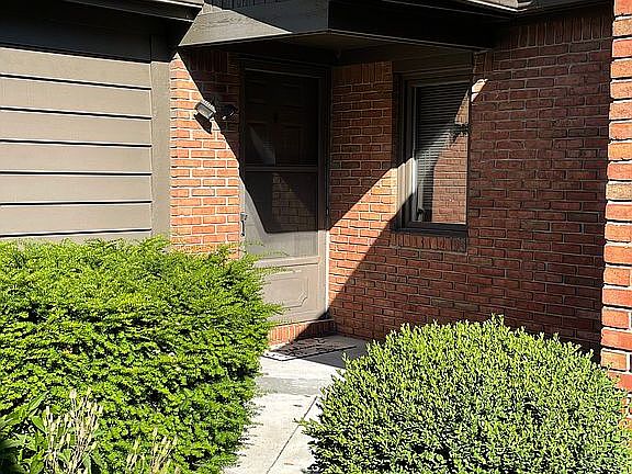 Private patio entrance